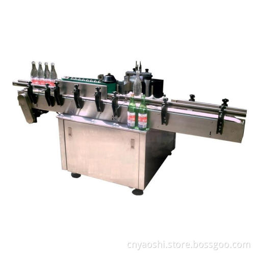 Fully-Automatically Straight-Line Glue Labeling Machine